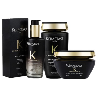 【国内现货】KERASTASE 卡诗黑钻鱼子酱三件套（洗发水250ml+发膜200ml+发油100ml）